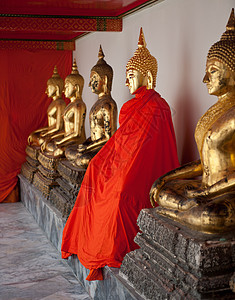 金佛雕像崇拜宗教精神金子智慧上帝寺庙旅行艺术信仰图片