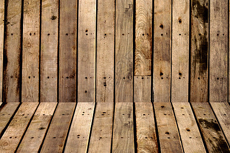 棕色木板壁纹理背景粮食墙纸剥皮壁板地面房子硬木木材材料家具图片