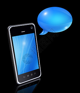 语音泡泡和移动电话讲话话框平板电脑讨论手机短信屏幕全球电话图片