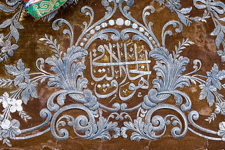 墓的装饰 土耳其王朝帝国艺术嘎子创始人珍珠脚凳图片