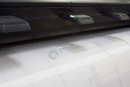 CAD 绘图器办公室打印机数字蓝图白色输出幅面喷墨服务打印图片