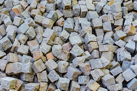 散装材料 砂石 天然石 采石石仓库石材空间砂岩道路石膏板自然石头鹅卵石积木储存图片