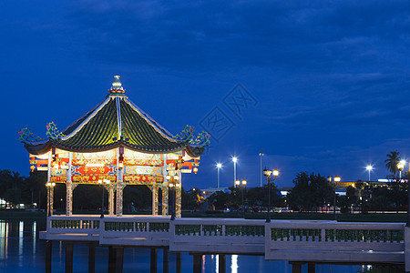 中华风格馆旅行花园风景城市历史水池文化天空建筑学公园图片