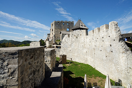 斯洛文尼亚Celje中世纪城堡Yard图片