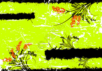 背景摘要植物美丽文字框架绿色装饰品文本黑色插图创造力图片