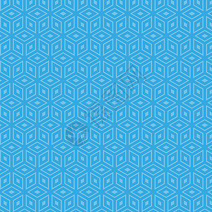 矢量常量模式钻石正方形蓝色墙纸背景图片