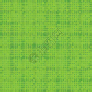 Mosaic 无缝摩天无缝背景图案绿色正方形背景图片