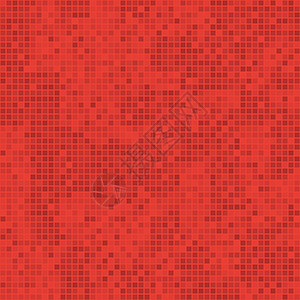 Mosaic 无缝摩天无缝背景图案正方形红色背景图片