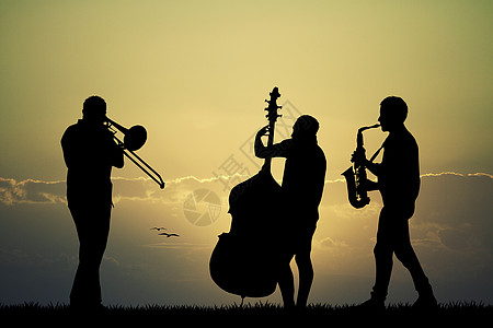 交响乐团音乐会庆典微笑派对节日插图音符大提琴导体乐队图片