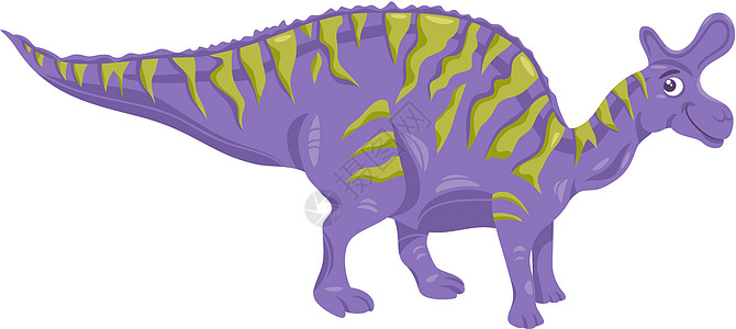 恐龙羊座恐龙漫画插图尾巴教育快乐乐趣爬虫剪贴侏罗纪动物蜥蜴历史图片