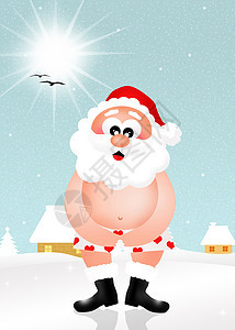 圣诞明信片卡通片庆典内衣袜子夹克丝带圣诞袜展示帽子外套背景图片