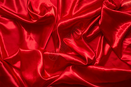 红硅织物缎面丝绸状况丝缎蚕丝纤维缎带棉布琉璃波状图片