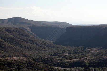 埃塞俄比亚Awash国家公园风景瀑布裂谷裂痕图片
