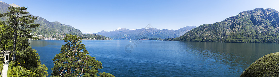 科莫湖 春季风景图片