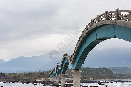 Sanxiantai著名的桥图片