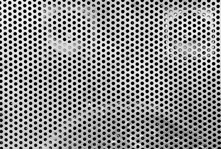 高分辨率图片黑白金属背景纹理 H力量盘子拉丝按钮材料控制板墙纸抛光灰色床单图片