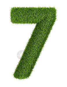 7号自然天然草暗号插图环境字母绿色植物生态地面草地生长绿色图片