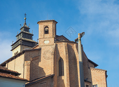 基埃里圣乔治教堂教堂教会风格地标建筑学背景图片