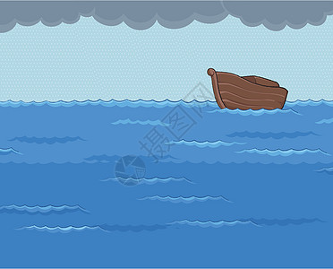 下雨海的方舟图片