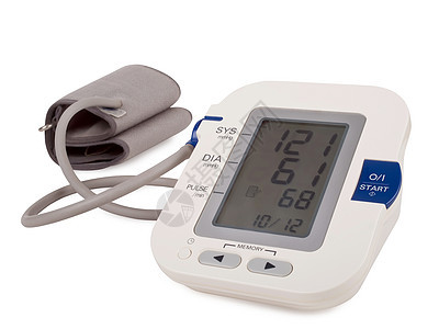 血压监测器水平脉冲数字仪器工作保健医疗电子设备塑料图片