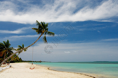 海洋海滩旅行热带天空海岸线阳光吊床气候蓝色异国海景图片
