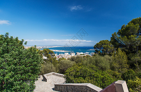 在Majorca的空中观察图片