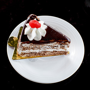 巧克力蛋糕可可咖啡杯白色甜点食物盘子图片
