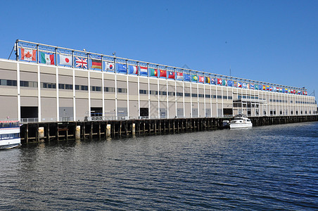 设在波士顿的世贸中心港口建筑学国际世界建筑地标习俗全球纪念碑国家图片