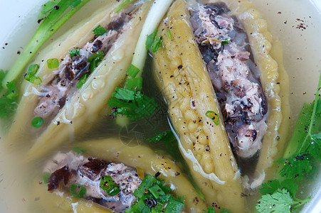 越南菜 苦瓜 土肉挂面营养香料餐厅糖尿病课程食物碎肉蔬菜胰岛素图片