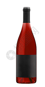 香槟酒瓶标签瓶子庆典红色白色新年饮料图片