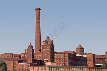旧工厂烟囱建筑植物生产商业工业公司城市制造业制造品图片