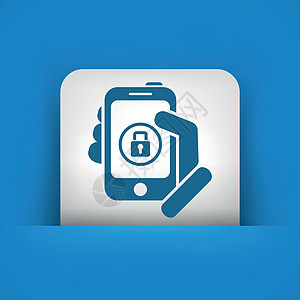 智能电话密码保障安全互联网隐私代码挂锁验证封锁插图犯罪图片