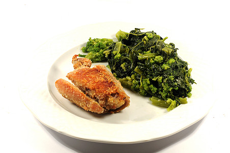烤鸡和煮熟蔬菜动物香料静物影棚野餐午餐烧烤食物鸡腿状态图片