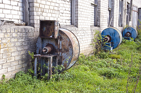 用于谷物储存通风机的旧废旧电器发动机图片