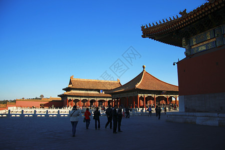 中国北京紫禁城寺庙 中国北京世界帝国宗教遗产城市地标王朝旅行旅游建筑学图片