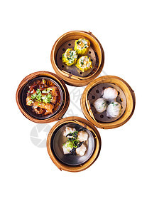 竹蒸碗中各种杂金餐厅文化小吃面团篮子厨房竹子点心蔬菜手工图片
