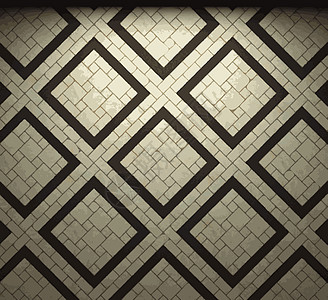 向矢量照明的瓷砖壁背景材料地面石头瓷砖奢华风格装饰正方形插图马赛克图片