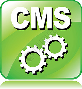 绿色 cms 图标图片