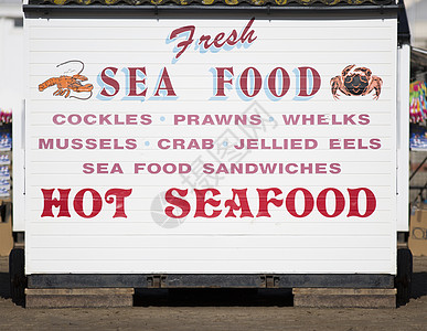 韦斯顿超级马海滨的海面食仓商业店铺摊位人士食物龙虾陈列柜白色商务展示图片