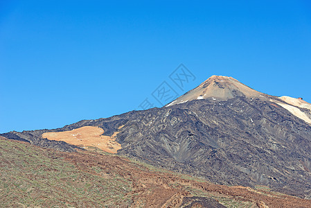 特纳里夫岛的地铁火山图片