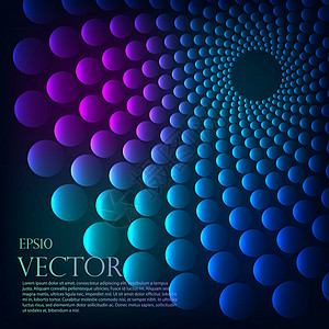 彩虹旋涡矢量背景插图圆形蓝色漩涡旋转技术电气辉光墙纸紫色图片