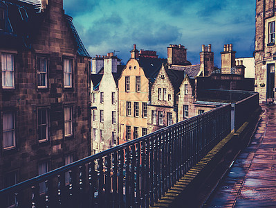 爱丁堡旧城大楼图片