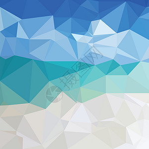 冰背景辉光蓝色运动多边形线条光谱艺术墙纸艺术品框架图片