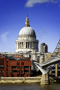 伦敦市兴趣王国景观大教堂建筑学国际宗教历史性三联画观光图片