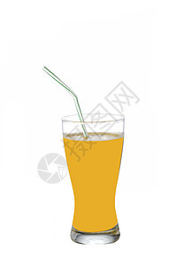 芒果果汁饮食液体器皿橙子水果食物白色绿色饮料热带图片