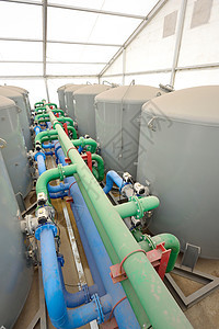 水过滤器啤酒厂纯化植物工厂活力锅炉吸收力量技术管子图片