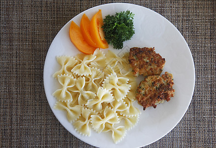 鸡排食物营养油炸饮食美食盘子肉丸烹饪香菜乡村图片