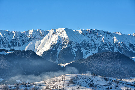 皮亚特拉克拉乌卢伊山脉风景冻结远足全景阳光冰川顶峰爬坡蓝色国家图片