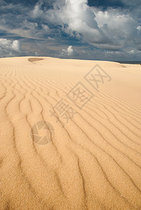 沙丘和海景沙丘沙漠爬坡阴影海浪海洋荒野土地勘探日光丘陵图片