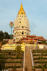 哈尔滨极乐寺佛塔宝塔神社高清图片